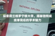 荷兰格罗宁根大学，揭秘独特成绩单中的学术奥秘