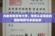 探索丹麦利利贝特大学，国际认证背后的卓越教育品质与全球视野