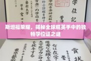 斯坦福传奇，揭秘世界精英青睐的神秘学位证背后的故事