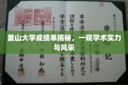 解码釜山大学，揭秘学霸背后的学术辉煌