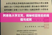 解码阿肯色，探索名校荣耀背后的辉煌故事
