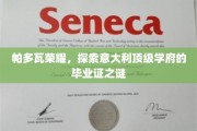 解码帕多瓦之光，揭秘意大利顶尖大学的毕业证书传奇