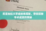尼亚加拉大学成绩单大揭秘，一窥学术成绩背后的秘密世界
