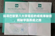 巴黎第八大学学霸养成记，揭秘学术卓越的幕后秘诀