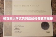 杨百翰大学文凭，揭开背后的璀璨传奇与不凡历程