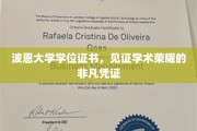 波恩大学荣耀凭证，学位证书背后的学术传奇印记