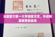 里尔大学荣耀文凭，引领精英教育新时代