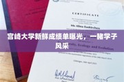 宫崎大学学子成绩斐然，一窥青春风采大盘点