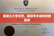 桑德兰大学文凭，开启学术新纪元的钥匙