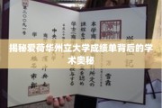 解码爱荷华州大成绩单，一探学术评价的深层逻辑