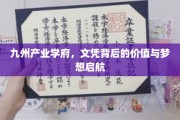 文凭之光，九州学府揭秘梦想起航的秘密通道