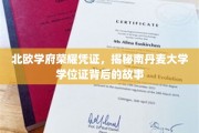 探寻南丹麦大学学位证的北欧荣耀之谜
