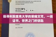 利默里克荣耀文凭，开启全球机遇的金钥匙