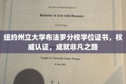 纽约州立大学布法罗分校权威学位，开启非凡成就新篇章