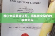首尔大学骄人文凭，一窥名校学术魅力之光