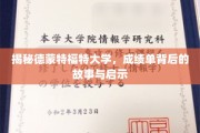 德蒙特福特大学成绩单，探寻背后的教育奥秘与人生启示