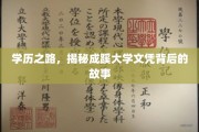 学历之光，探寻成蹊大学文凭背后的传奇轨迹