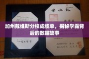 加州学霸养成记，戴维斯分校成绩单里的数据秘密