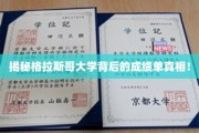 揭开格拉斯哥大学卓越成就的神秘面纱