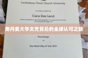 南丹麦大学文凭，开启全球认可的非凡旅程