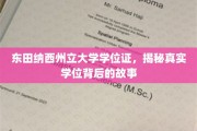 探寻东田纳西州立大学学位证背后的非凡传奇