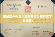 加州弗雷斯诺分校，揭秘背后的学术辉煌与成长故事