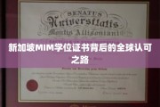解码MIM学位，新加坡教育如何赢得国际认可