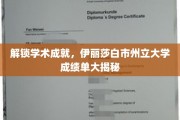 揭开伊丽莎白市州立大学卓越成就的秘密面纱