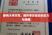 静冈大学荣耀，揭秘文凭背后的实力传奇