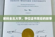 揭秘全北大学，学位证书背后的神秘旅程