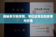 探寻多尔特学院学位证，背后的传奇与非凡价值
