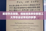 揭开路易斯安那理工大学毕业证的光辉面纱，一段不凡学历之旅