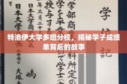 揭开特洛伊大学多坦分校学子成绩单背后的成长轨迹