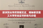 跨越欧洲学术巅峰，都灵理工大学文凭的卓越魅力与无限可能