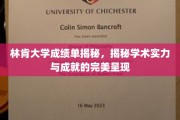 揭开林肯大学成绩单背后的学术荣耀，实力与成就的璀璨画卷