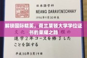 跨越国界，领略荷兰莱顿大学学位证书的辉煌征程