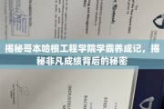 揭秘哥本哈根工程学院学霸养成之路，探寻非凡成绩背后的奥秘