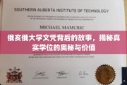 俄亥俄大学学位背后的传奇，探寻真实学历的神秘面纱