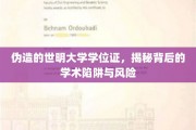 真假难辨的世明大学文凭，揭开学历伪造的学术暗流