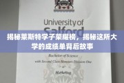 莱斯特英才闪耀，一窥顶尖学府卓越之路
