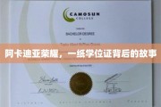阿卡迪亚荣耀启示录，揭秘学位证背后的传奇人生