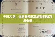解码千叶大学，名校文凭的内在魅力与无限价值