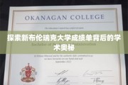 解锁新布伦瑞克大学成绩单的学术秘密面纱