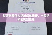揭开斯普林爱伯大学成绩单背后的学术奥秘，探索学术成就的全新视野