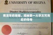 南溪学府传奇，探寻我国顶尖大学文凭背后的辉煌历程