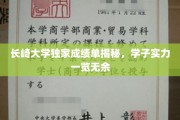 长崎大学精英风采大揭秘，成绩单背后的实力与荣耀