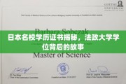 日本法政大学学位之谜，揭秘名校背后的真实故事