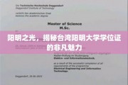 台湾阳明大学学位证，探寻隐藏其中的独特韵味