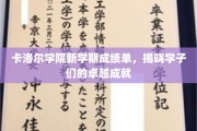 卡洛尔学院新学期闪耀，学子们成绩斐然大盘点