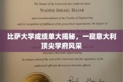 探寻比萨之光，揭秘意大利顶尖学府的秘密角落